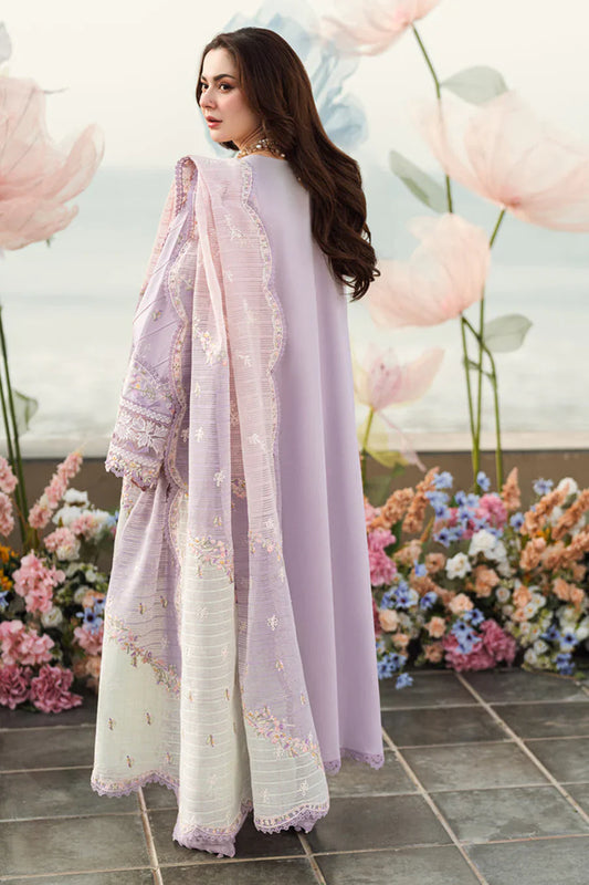 Qalamkar - Summer 3PC Lawn ChickenKari Embroidered Suit - VL1283