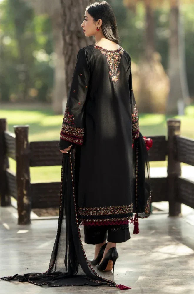 Zara Shahjahan - 3PC Lawn Embroidered Suit - VL1195