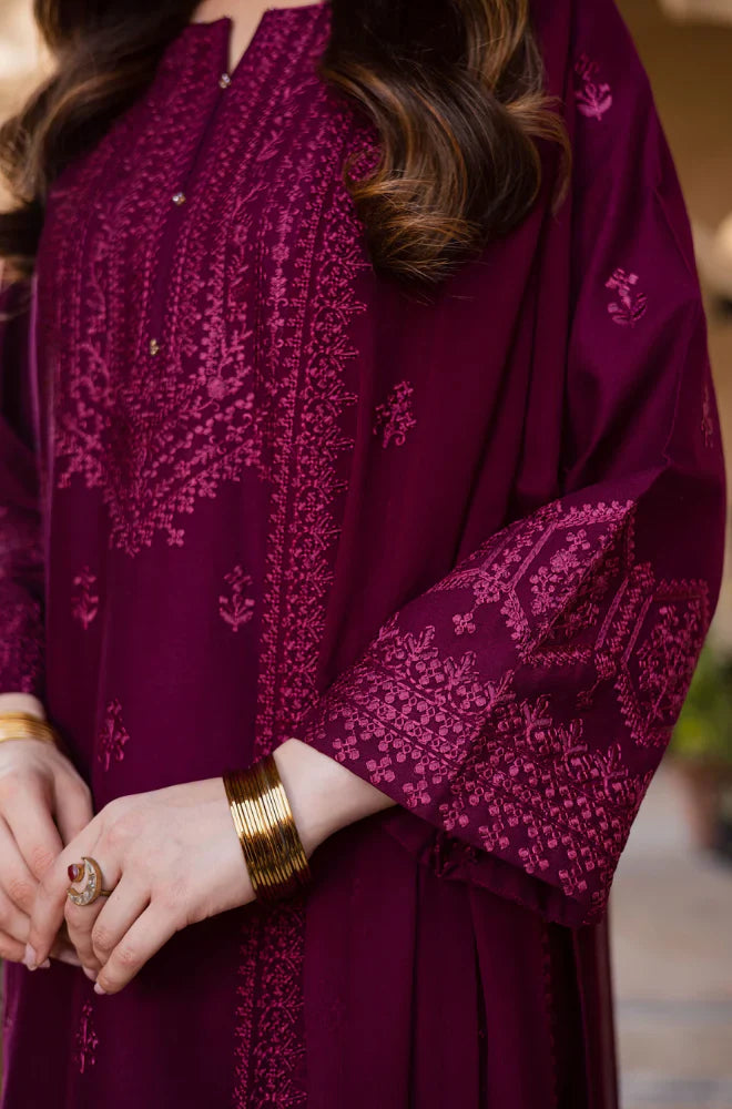 Batik - Summer 3PC Lawn Embroidered Suit - VL1299