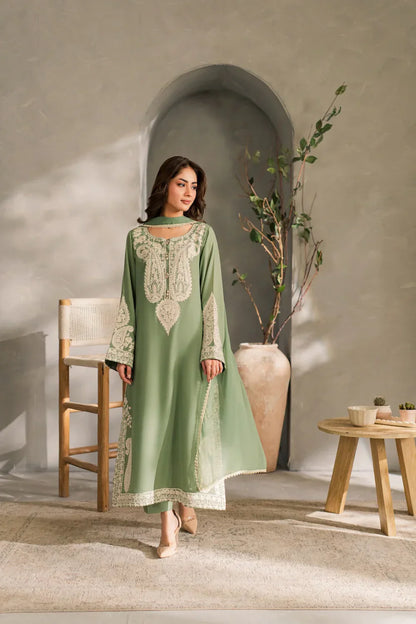 Mirana - Summer 3PC Lawn Embroidered Suit - VL1296