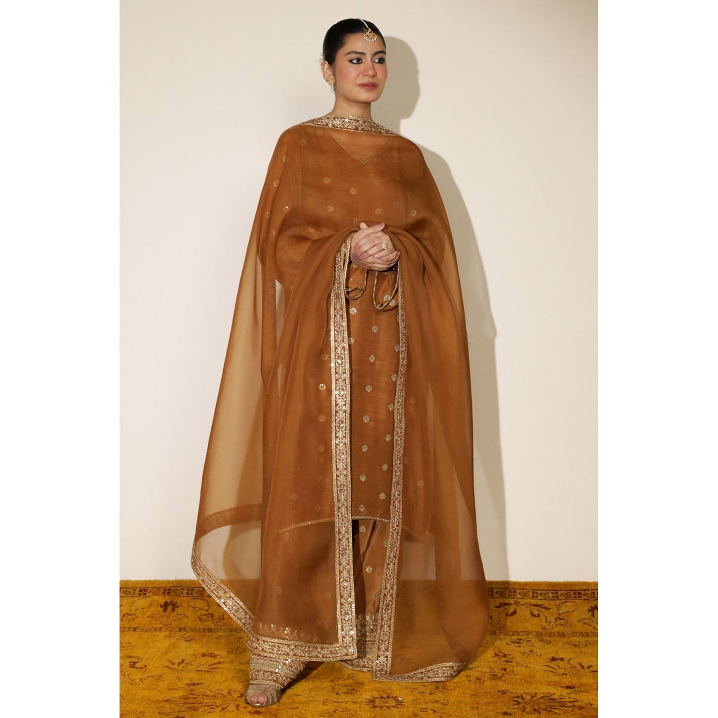 Dyot, unstitched 3 piece embroidered summer suit. VL896