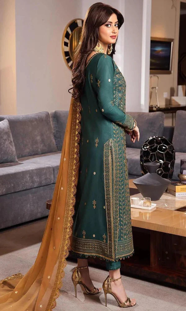 Asim Jofa - 3PC Lawn Embroidered Suit VL536/2