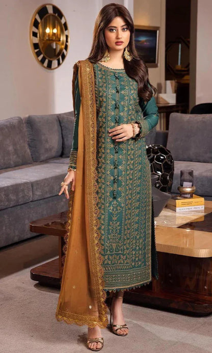 Asim Jofa - 3PC Lawn Embroidered Suit VL536/2