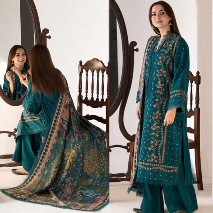 Sobia-Nazir - 3PC Embroidered Dress
