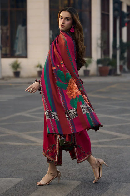 Zara Shahjahan - Lawn 3PC Embroidered Suit - VL1312