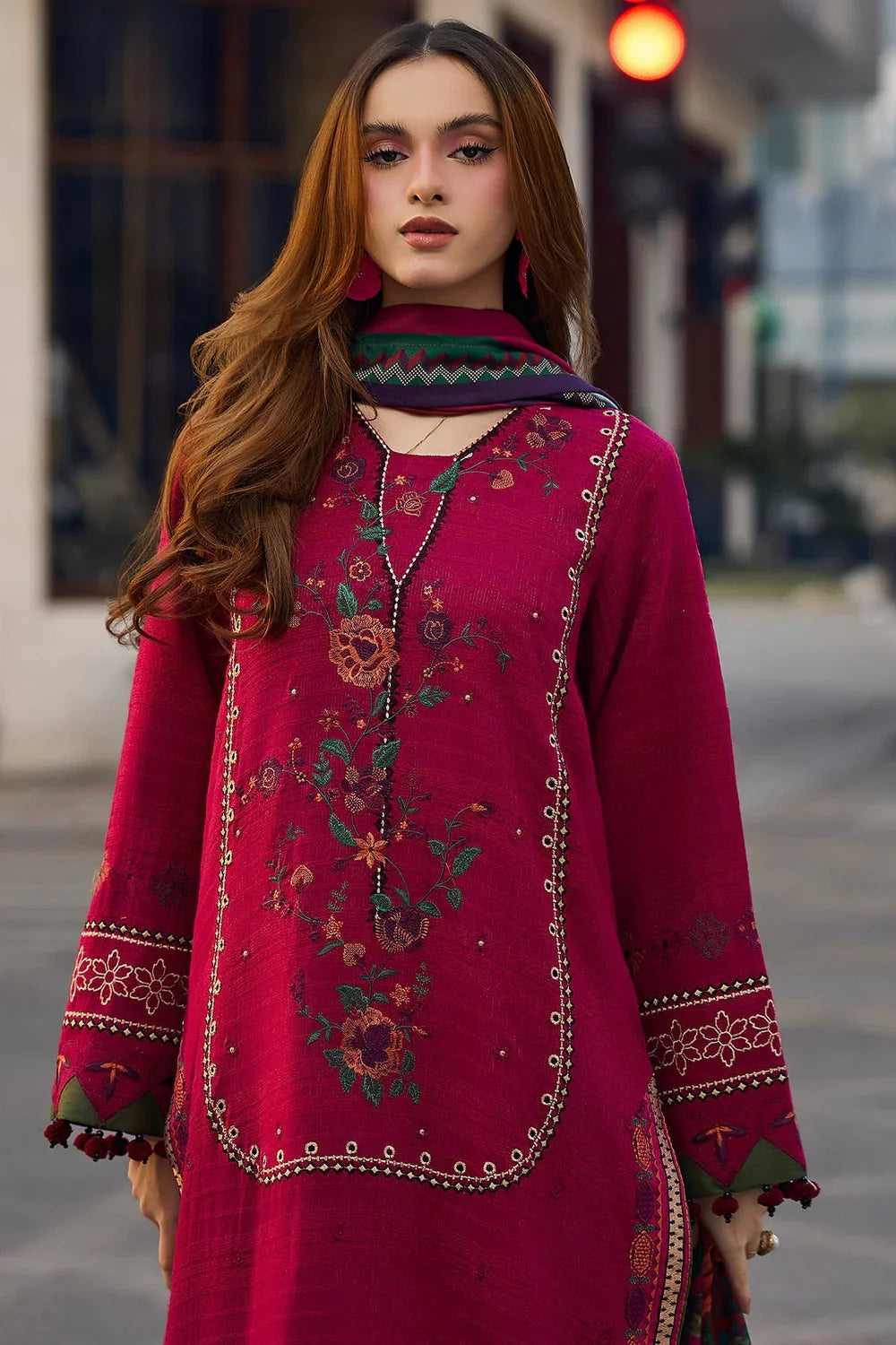 Zara Shahjahan - Lawn 3PC Embroidered Suit - VL1312